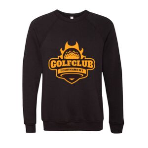 Unisex Sponge Fleece Raglan Crewneck Sweatshirt Thumbnail