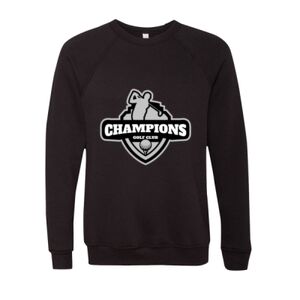 Unisex Sponge Fleece Raglan Crewneck Sweatshirt Thumbnail