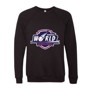 Unisex Sponge Fleece Raglan Crewneck Sweatshirt Thumbnail