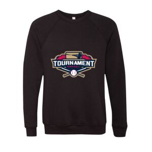 Unisex Sponge Fleece Raglan Crewneck Sweatshirt Thumbnail
