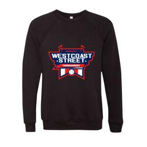 Unisex Sponge Fleece Raglan Crewneck Sweatshirt Thumbnail