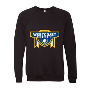 Unisex Sponge Fleece Raglan Crewneck Sweatshirt Thumbnail