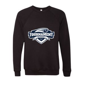 Unisex Sponge Fleece Raglan Crewneck Sweatshirt Thumbnail