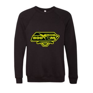Unisex Sponge Fleece Raglan Crewneck Sweatshirt Thumbnail