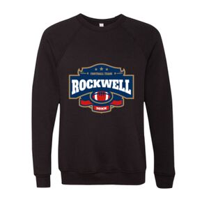 Unisex Sponge Fleece Raglan Crewneck Sweatshirt Thumbnail