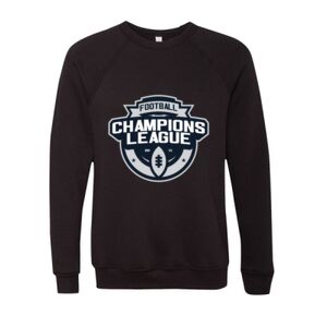 Unisex Sponge Fleece Raglan Crewneck Sweatshirt Thumbnail