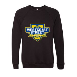 Unisex Sponge Fleece Raglan Crewneck Sweatshirt Thumbnail