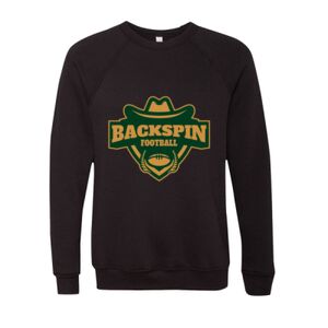 Unisex Sponge Fleece Raglan Crewneck Sweatshirt Thumbnail