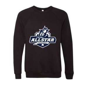 Unisex Sponge Fleece Raglan Crewneck Sweatshirt Thumbnail