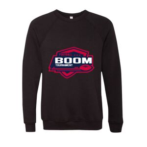 Unisex Sponge Fleece Raglan Crewneck Sweatshirt Thumbnail