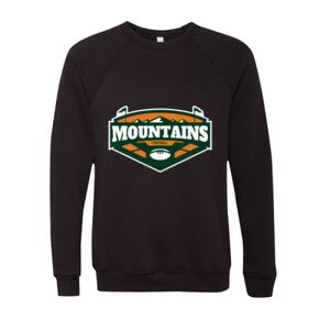 Unisex Sponge Fleece Raglan Crewneck Sweatshirt Thumbnail