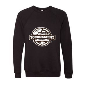 Unisex Sponge Fleece Raglan Crewneck Sweatshirt Thumbnail