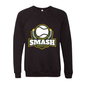 Unisex Sponge Fleece Raglan Crewneck Sweatshirt Thumbnail