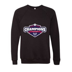 Unisex Sponge Fleece Raglan Crewneck Sweatshirt Thumbnail