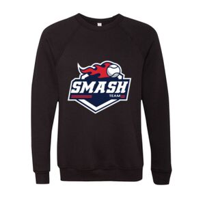 Unisex Sponge Fleece Raglan Crewneck Sweatshirt Thumbnail