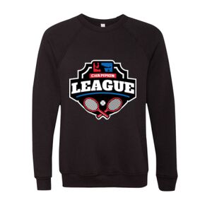 Unisex Sponge Fleece Raglan Crewneck Sweatshirt Thumbnail