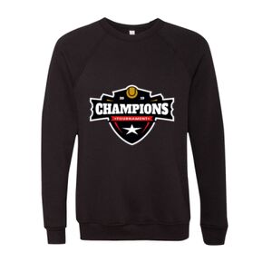 Unisex Sponge Fleece Raglan Crewneck Sweatshirt Thumbnail
