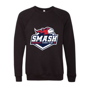 Unisex Sponge Fleece Raglan Crewneck Sweatshirt Thumbnail