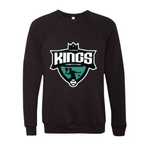 Unisex Sponge Fleece Raglan Crewneck Sweatshirt Thumbnail
