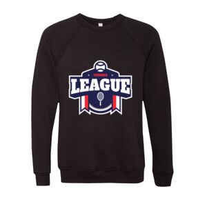 Unisex Sponge Fleece Raglan Crewneck Sweatshirt Thumbnail
