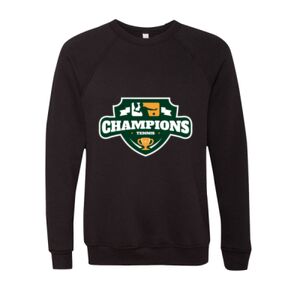 Unisex Sponge Fleece Raglan Crewneck Sweatshirt Thumbnail
