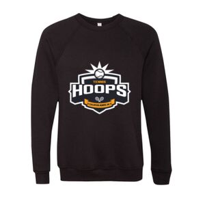 Unisex Sponge Fleece Raglan Crewneck Sweatshirt Thumbnail