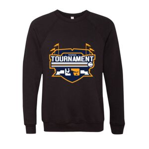 Unisex Sponge Fleece Raglan Crewneck Sweatshirt Thumbnail