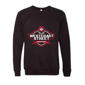 Unisex Sponge Fleece Raglan Crewneck Sweatshirt Thumbnail