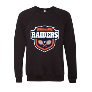 Unisex Sponge Fleece Raglan Crewneck Sweatshirt Thumbnail