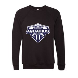 Unisex Sponge Fleece Raglan Crewneck Sweatshirt Thumbnail