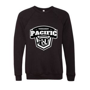 Unisex Sponge Fleece Raglan Crewneck Sweatshirt Thumbnail