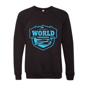Unisex Sponge Fleece Raglan Crewneck Sweatshirt Thumbnail