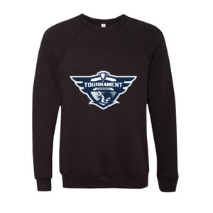 Unisex Sponge Fleece Raglan Crewneck Sweatshirt Thumbnail