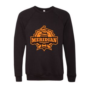 Unisex Sponge Fleece Raglan Crewneck Sweatshirt Thumbnail