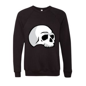 Unisex Sponge Fleece Raglan Crewneck Sweatshirt Thumbnail