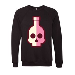 Unisex Sponge Fleece Raglan Crewneck Sweatshirt Thumbnail