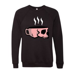 Unisex Sponge Fleece Raglan Crewneck Sweatshirt Thumbnail