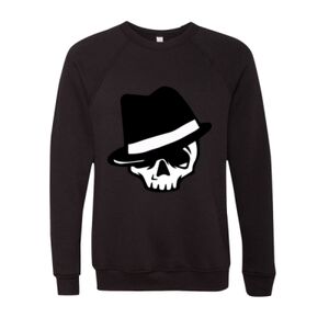 Unisex Sponge Fleece Raglan Crewneck Sweatshirt Thumbnail