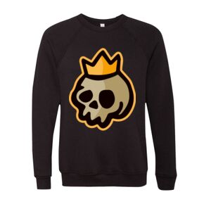 Unisex Sponge Fleece Raglan Crewneck Sweatshirt Thumbnail