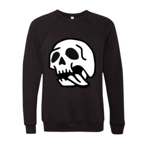 Unisex Sponge Fleece Raglan Crewneck Sweatshirt Thumbnail