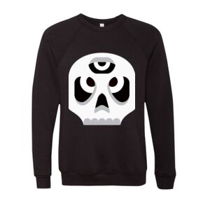Unisex Sponge Fleece Raglan Crewneck Sweatshirt Thumbnail
