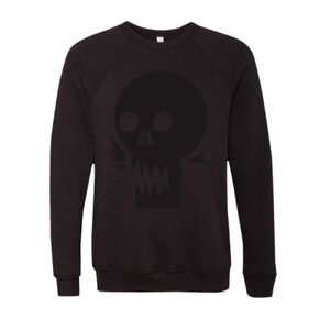 Unisex Sponge Fleece Raglan Crewneck Sweatshirt Thumbnail
