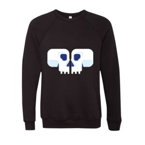 Unisex Sponge Fleece Raglan Crewneck Sweatshirt Thumbnail