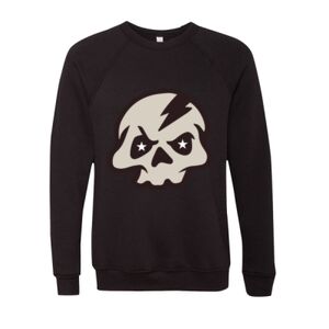 Unisex Sponge Fleece Raglan Crewneck Sweatshirt Thumbnail