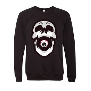 Unisex Sponge Fleece Raglan Crewneck Sweatshirt Thumbnail