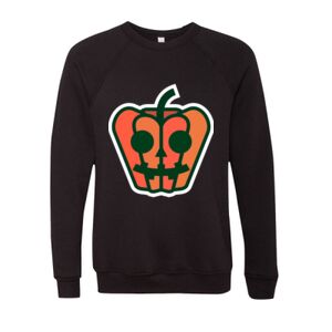 Unisex Sponge Fleece Raglan Crewneck Sweatshirt Thumbnail