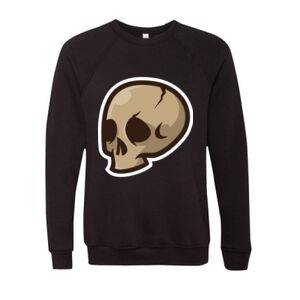 Unisex Sponge Fleece Raglan Crewneck Sweatshirt Thumbnail