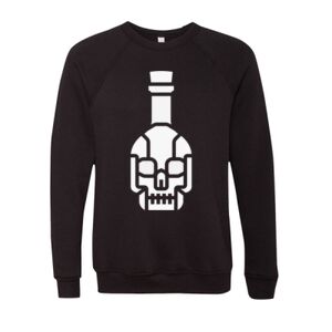 Unisex Sponge Fleece Raglan Crewneck Sweatshirt Thumbnail