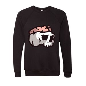 Unisex Sponge Fleece Raglan Crewneck Sweatshirt Thumbnail