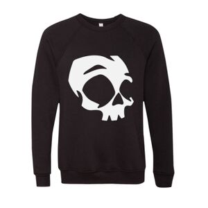 Unisex Sponge Fleece Raglan Crewneck Sweatshirt Thumbnail